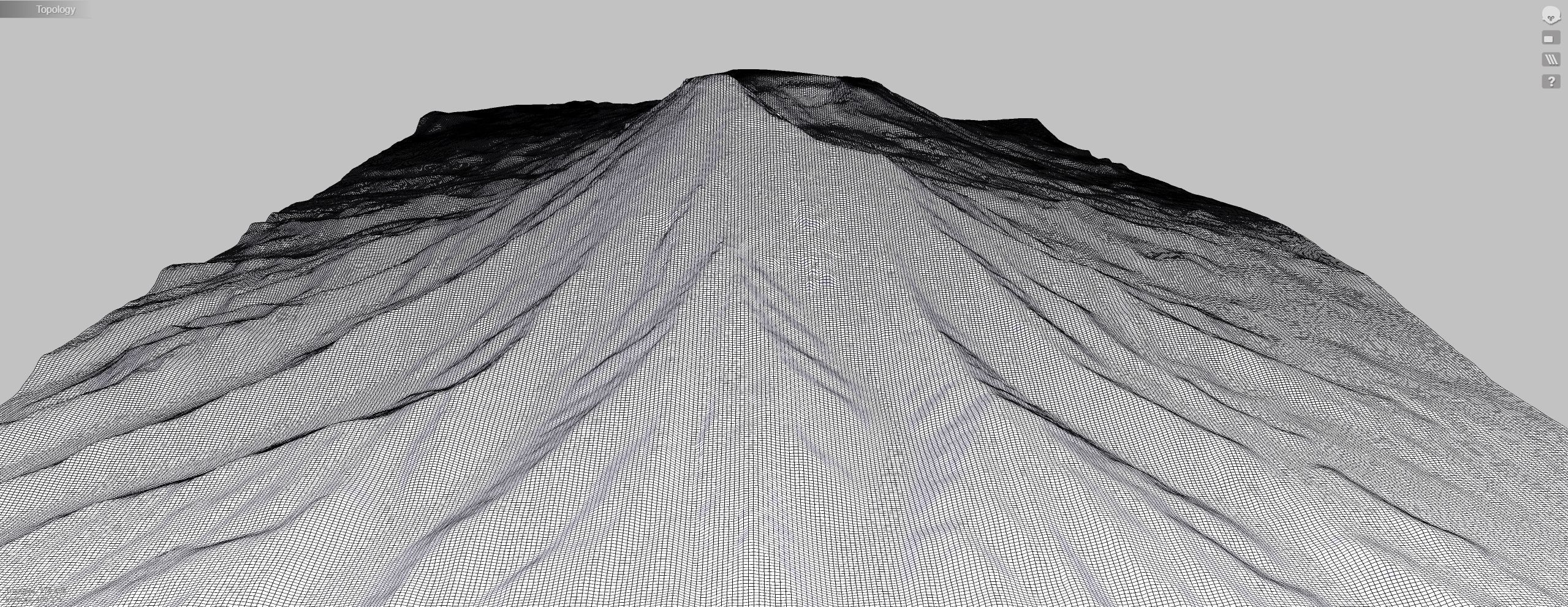 Volcano Tolbachik Kamchatka 3D model_13