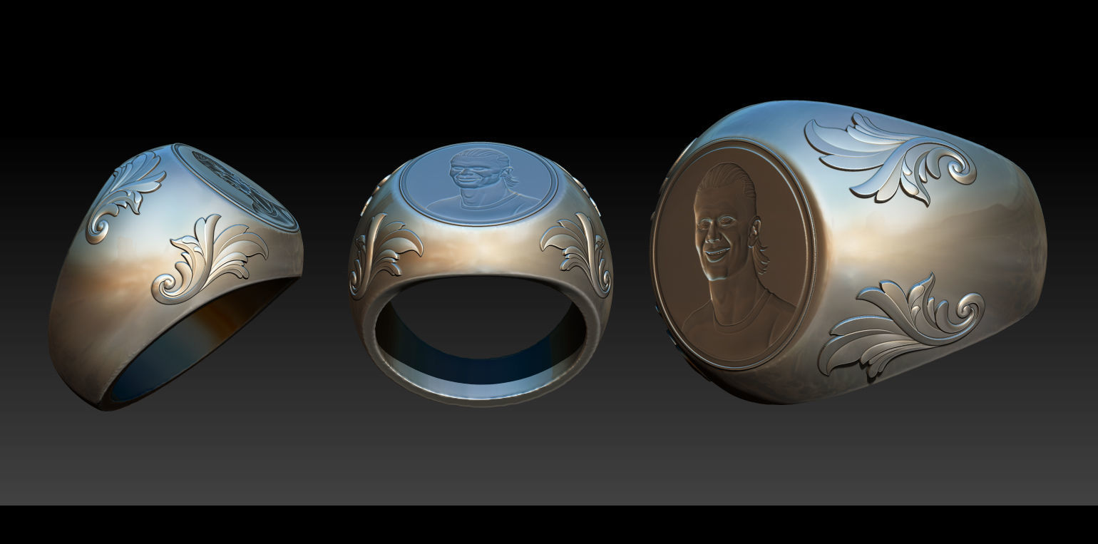 Erling Haaland bust for 3D printing 3D print model_24