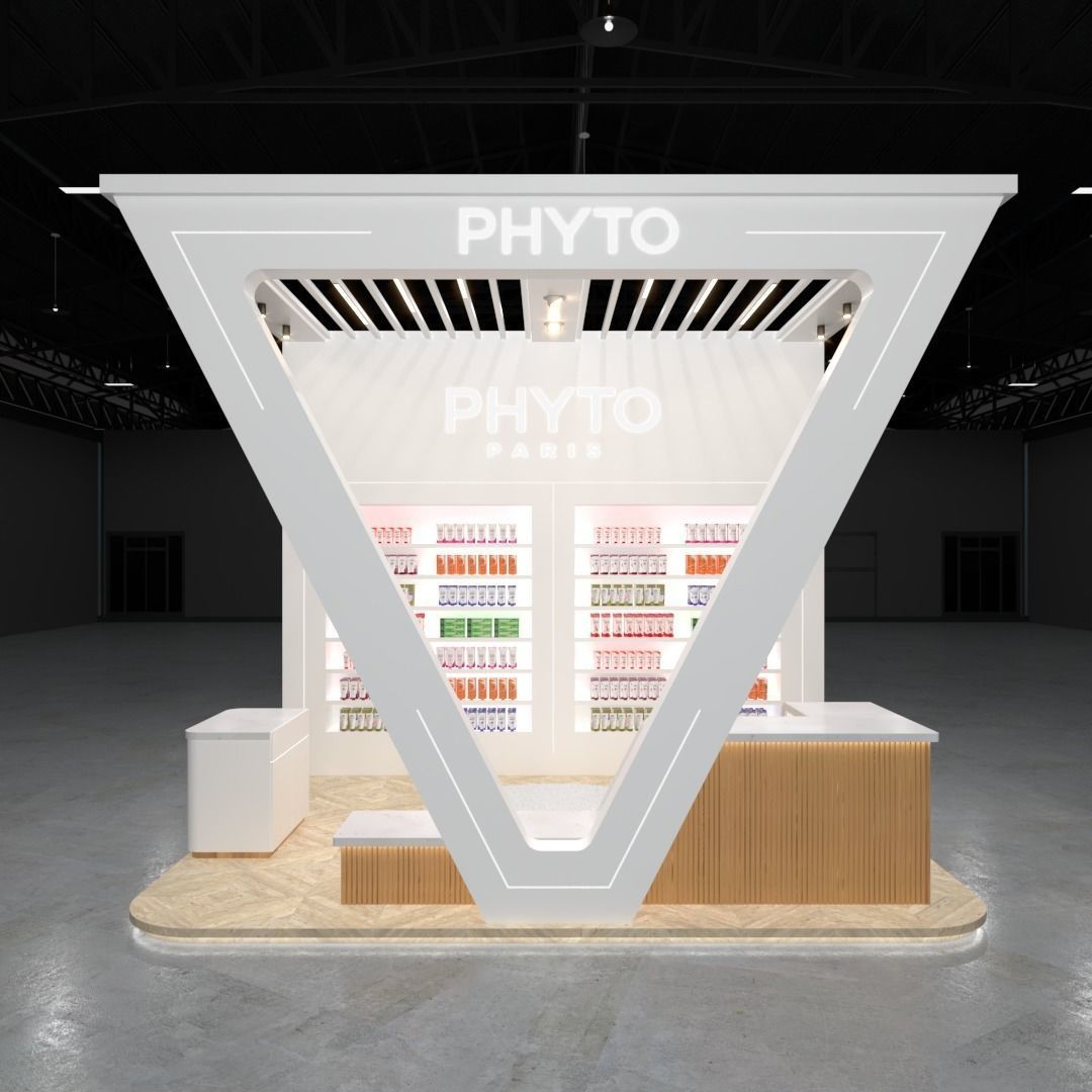 TRI exhibition stand design 3D model_3