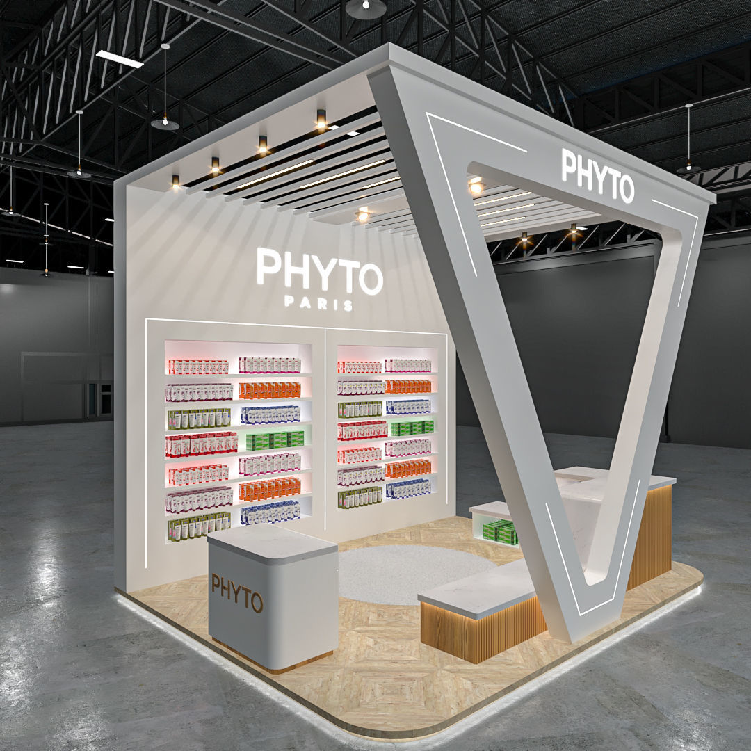 TRI exhibition stand design 3D model_2