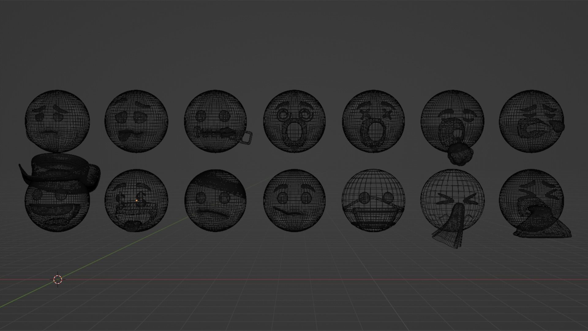 Ultimate Emoji Pack 3D model_8