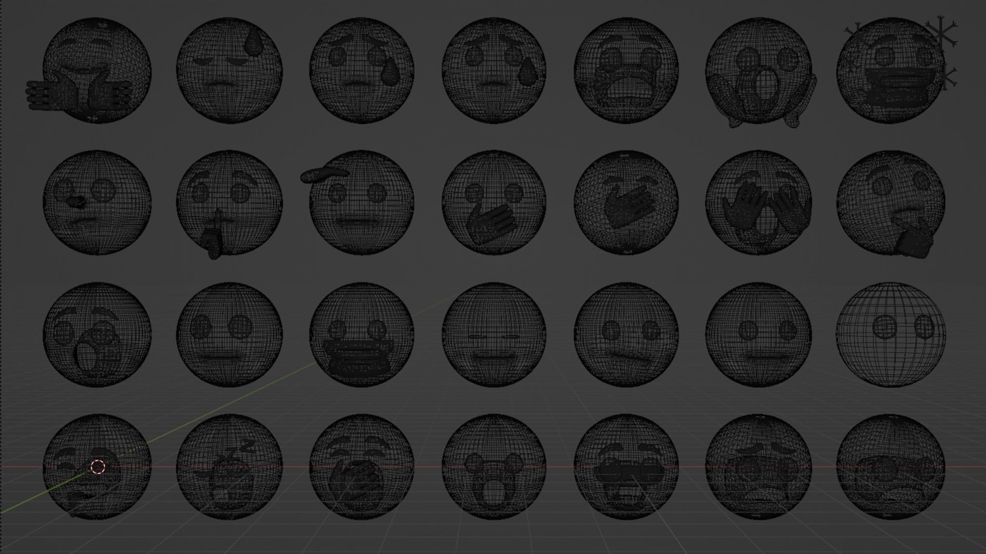 Ultimate Emoji Pack 3D model_6
