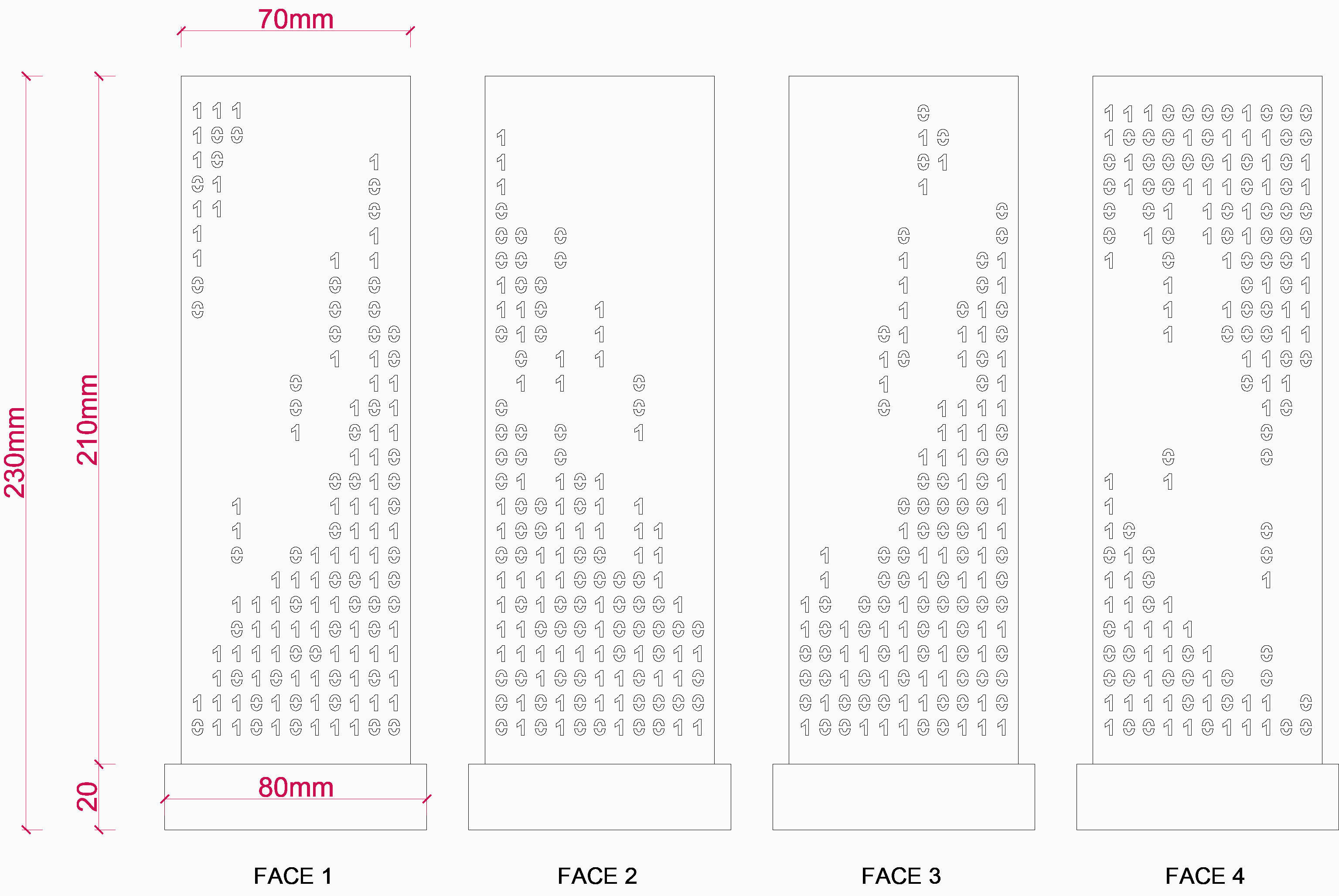 Code Lighting 3D print model_5