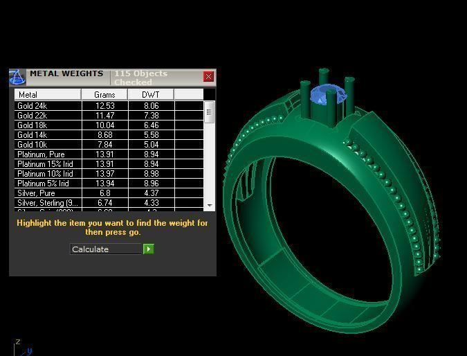 man ring 3D print model_15