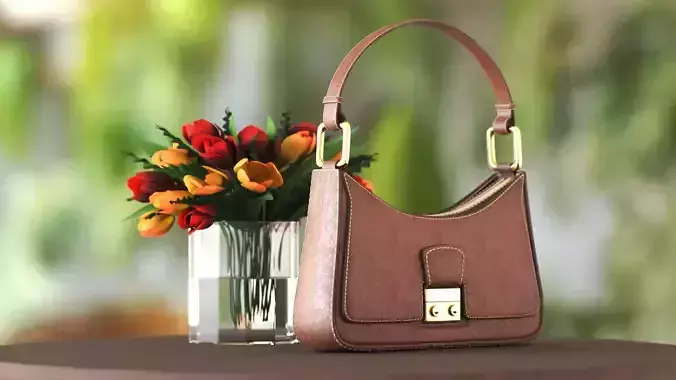 Leather Handbag 