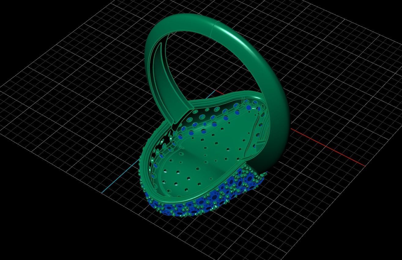 Ring Scream Style 3D print model_8
