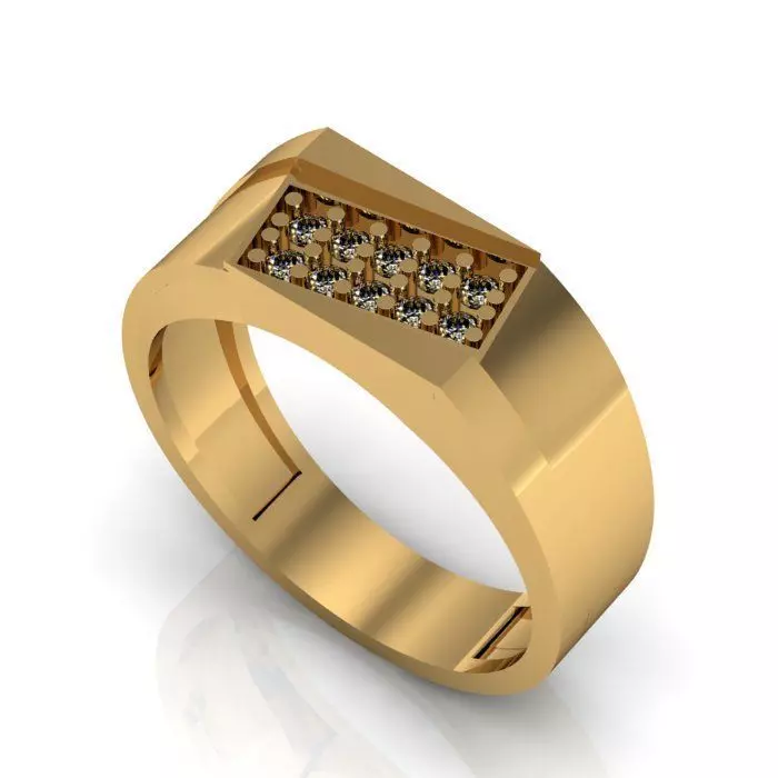 man ring 3D print model