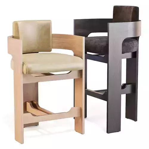 Cuff Studio C Back - Bar and Counter Stool