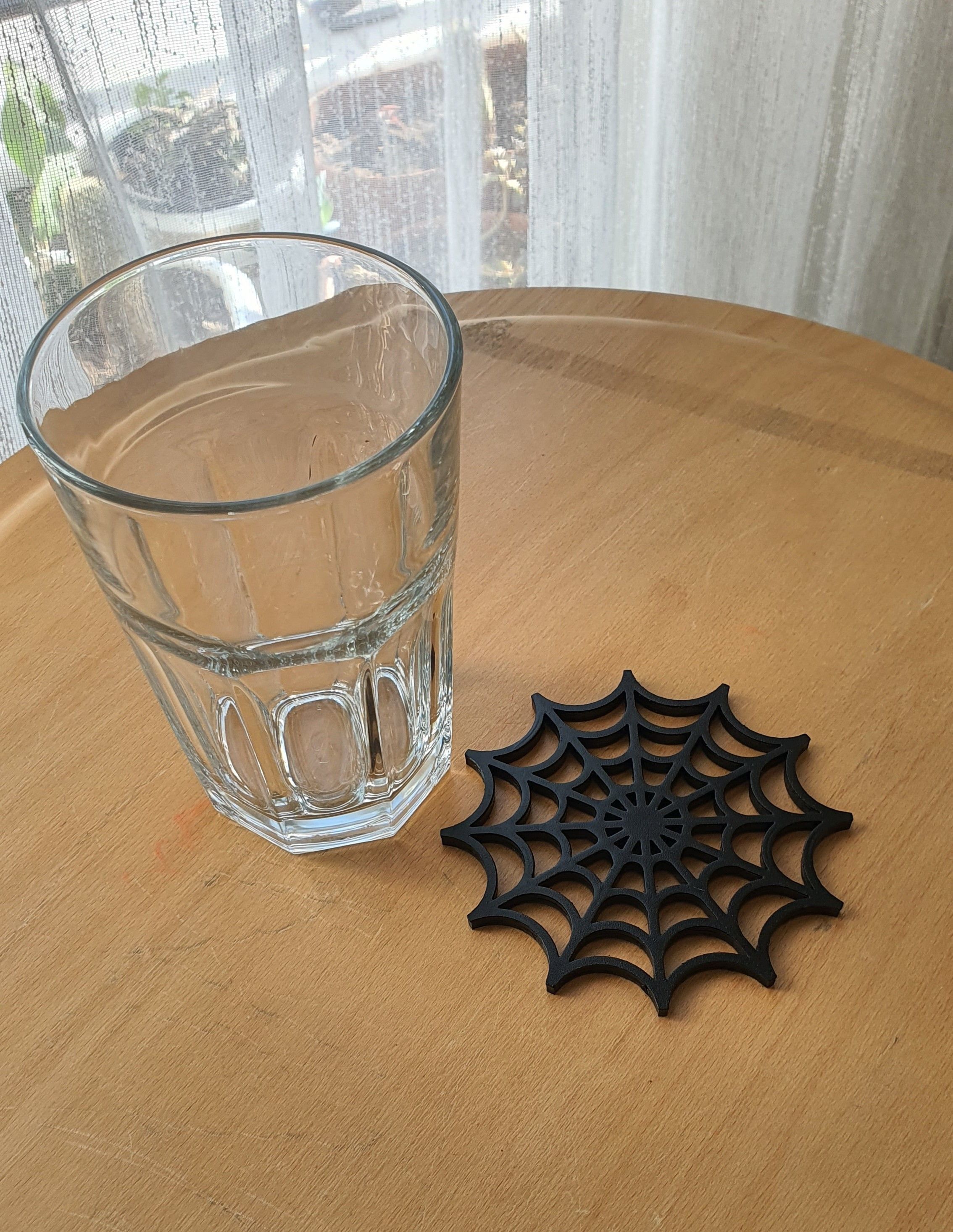 Web Coaster Free 3D print model_3