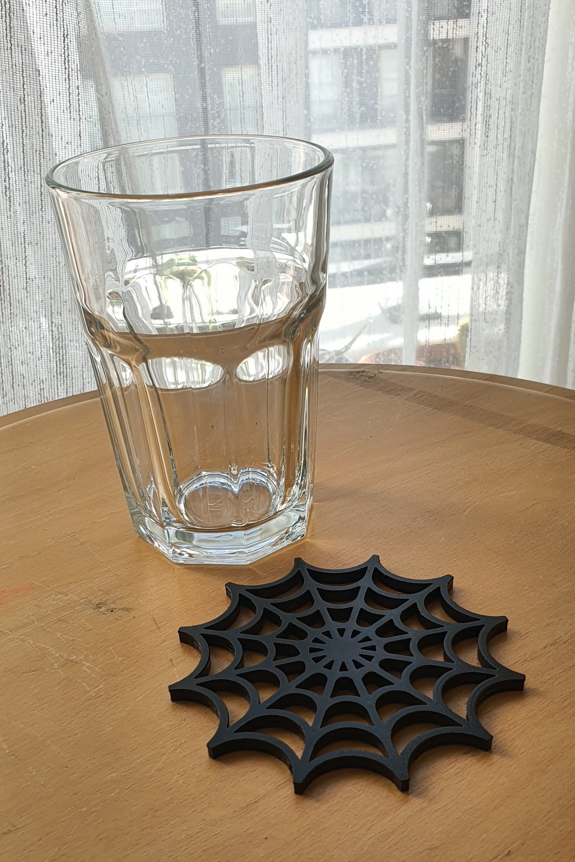 Web Coaster Free 3D print model_1