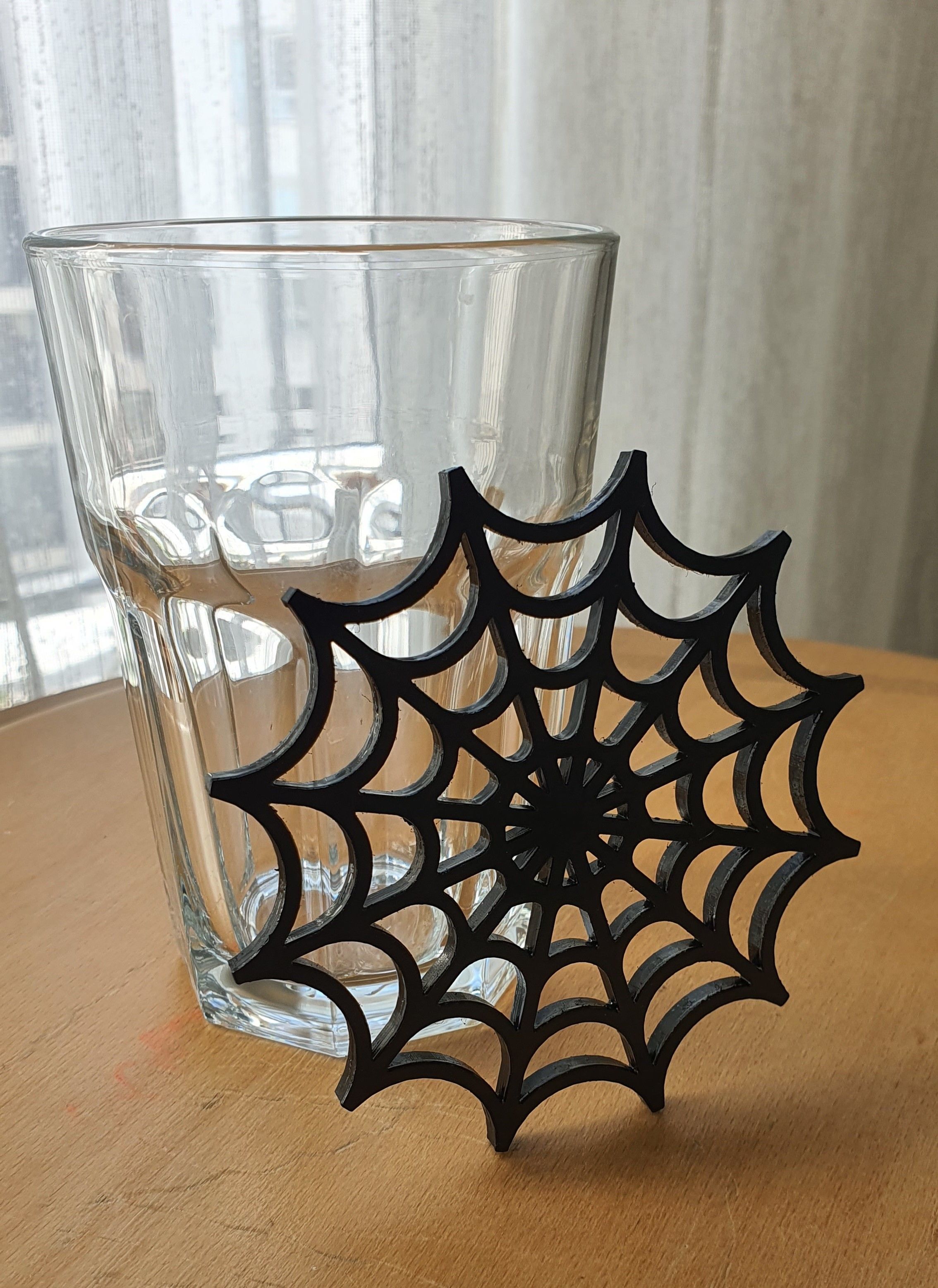 Web Coaster Free 3D print model_4