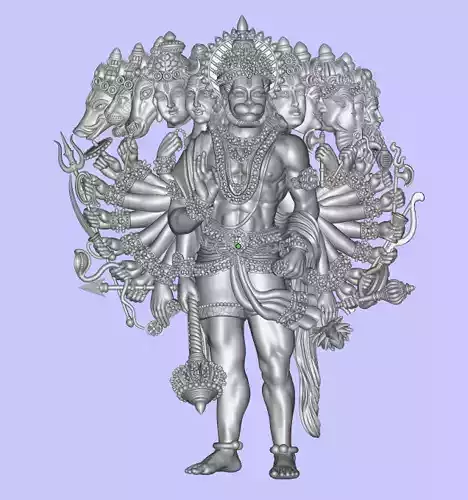 MIGHTY HANUMAN JI - VISHAL ROOP
