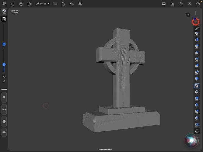 Ancient Stone Cross Tombstone - A Timeless Memorial Free 3D print model