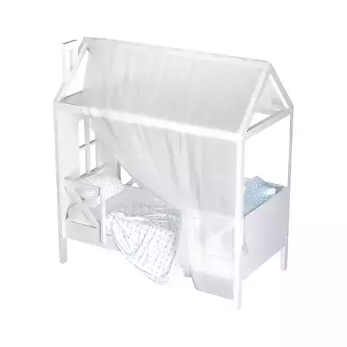 Childrens bed house Runa 3D model