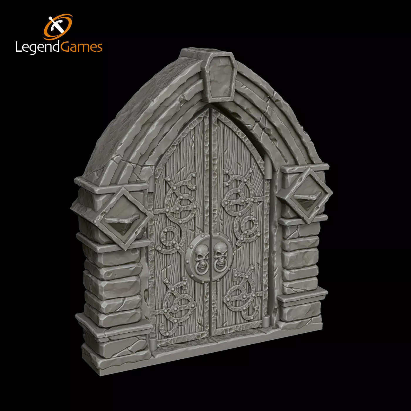 LegendGames Dungeon Doors Pack 3D print model_0