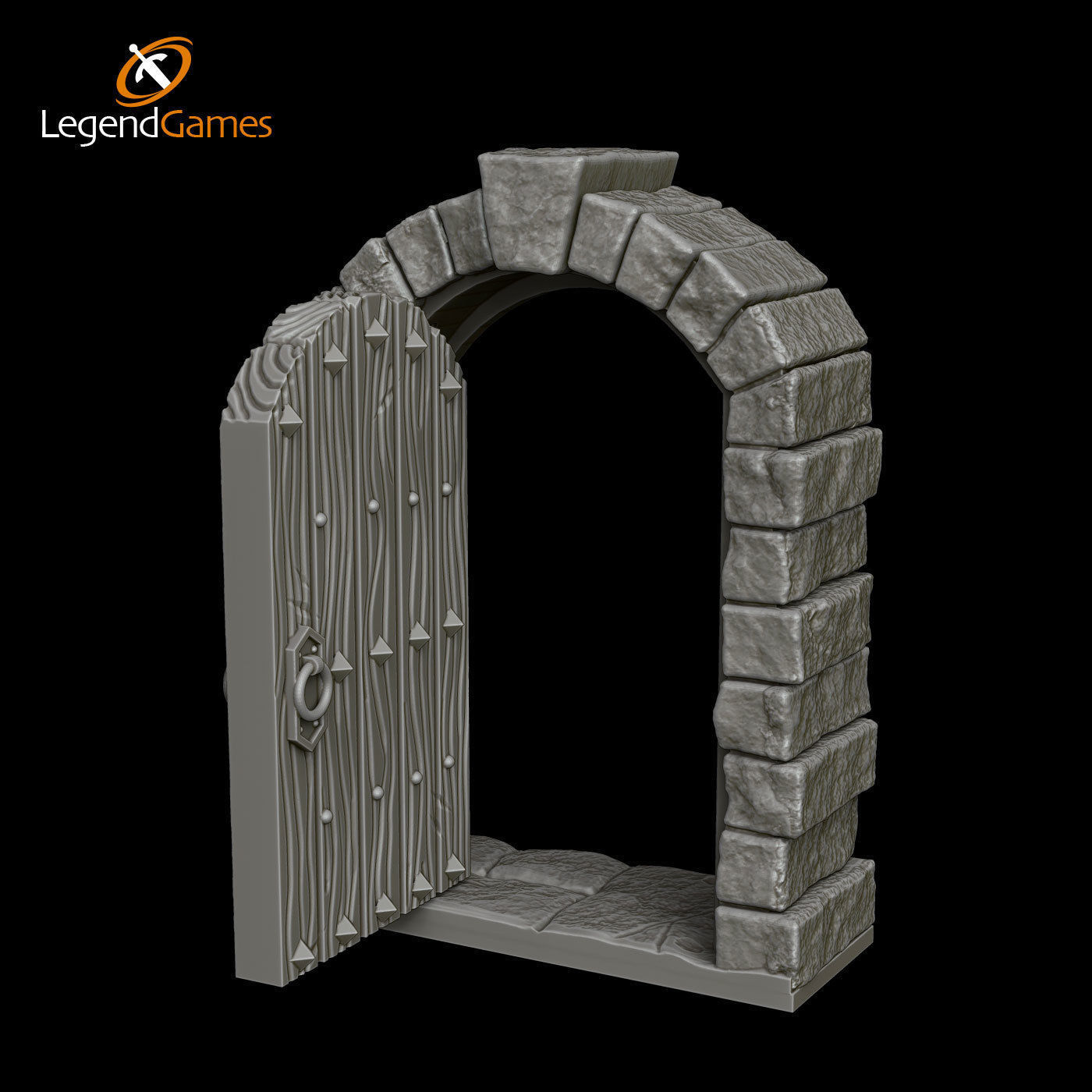 LegendGames Dungeon Doors Pack 3D print model_5
