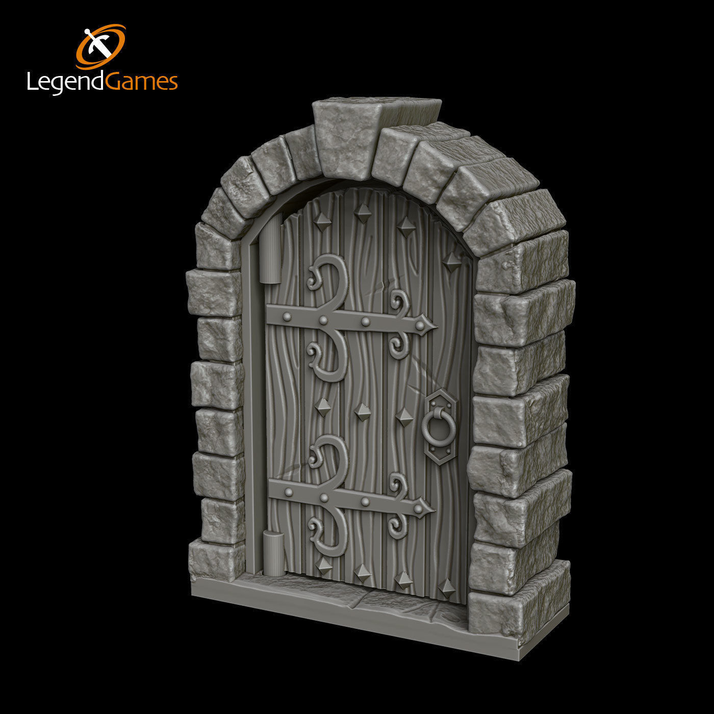 LegendGames Dungeon Doors Pack 3D print model_4
