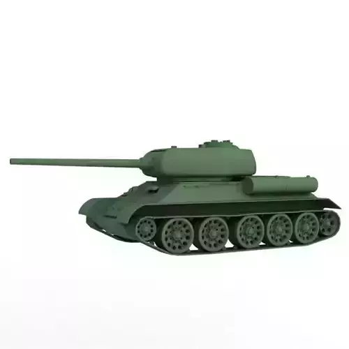 Tank T-34 Free 3D model