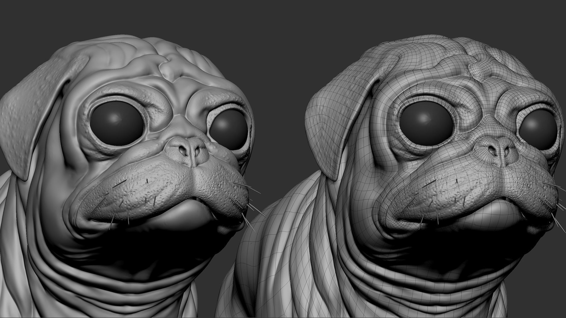 Mega Dog Pack 3D Model Collection_13