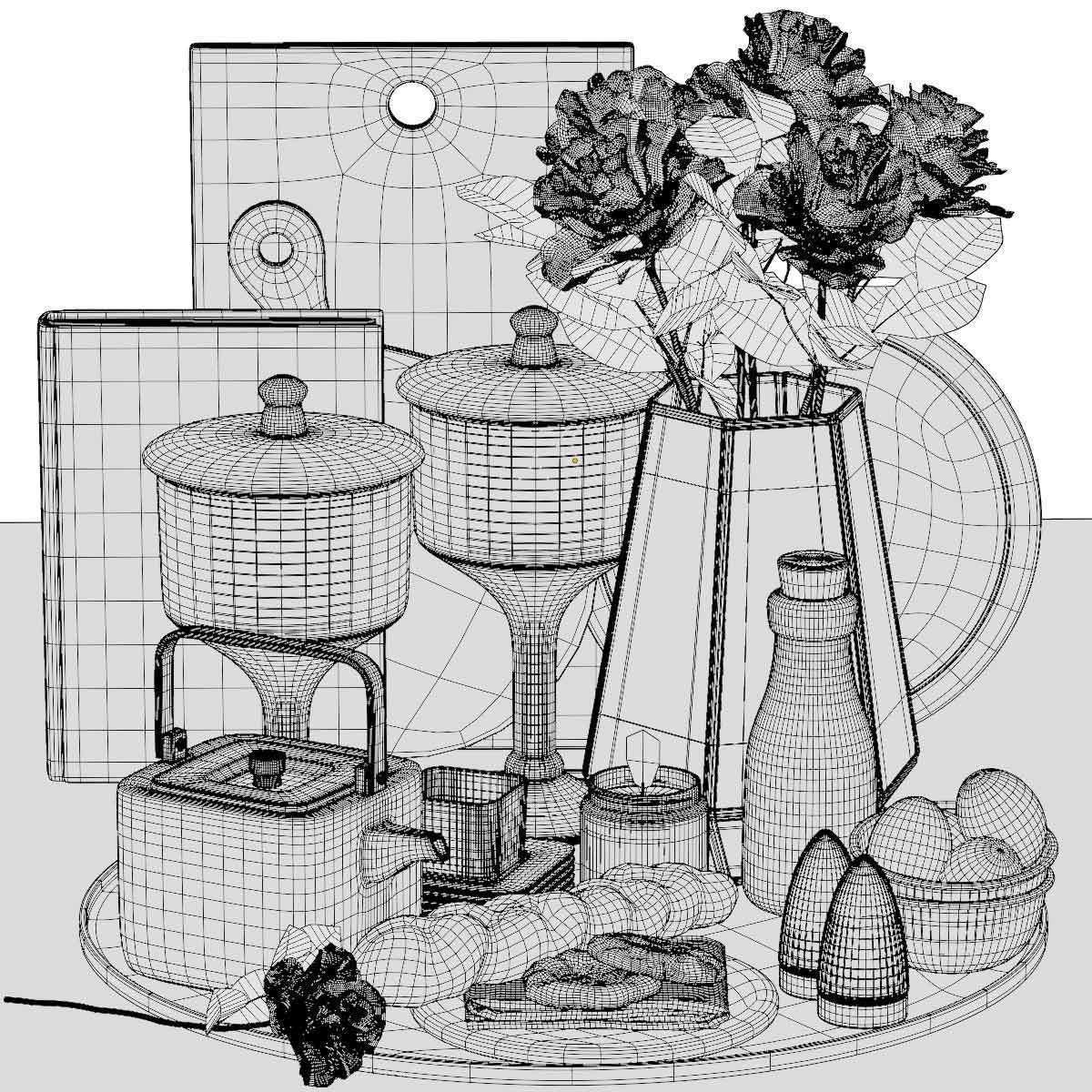 kitchen accessories VOL 109 3D model_4