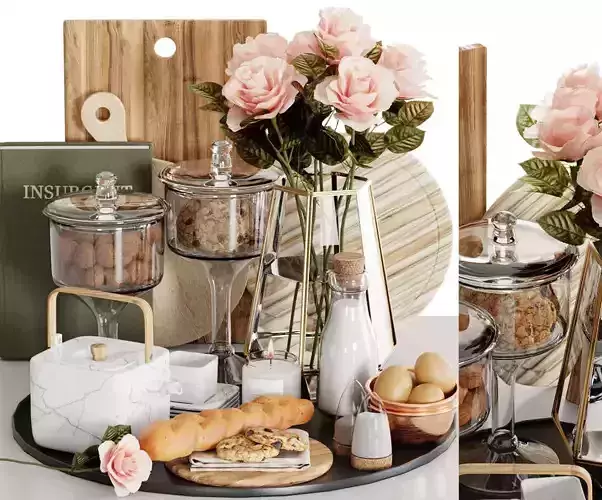 kitchen accessories VOL 109 3D model