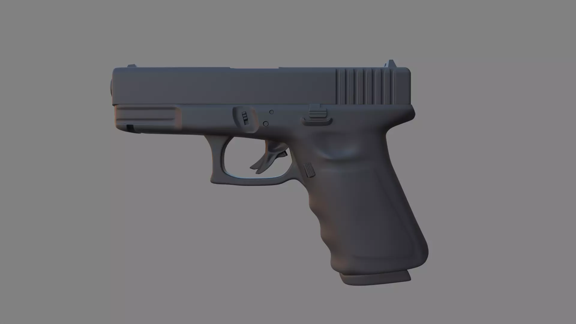 Glock 19 Free 3D model_0