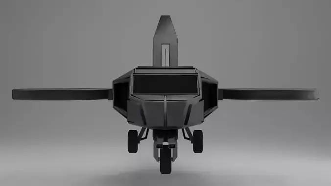 Low Poly Helicopter New version 2023 3D model