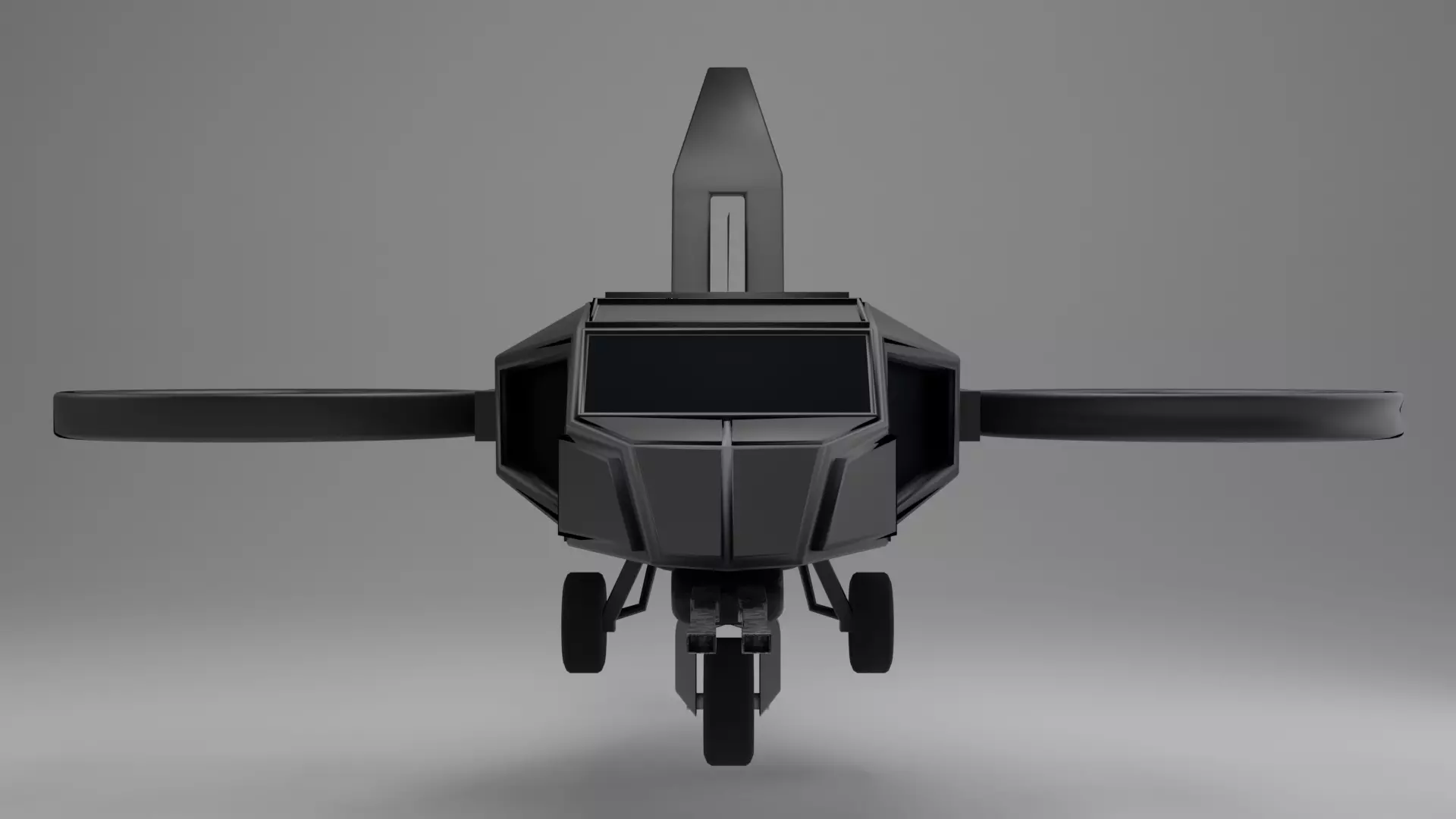 Low Poly Helicopter New version 2023 3D model_0
