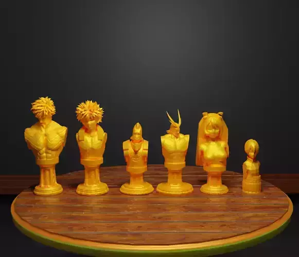 Anime Figure Chess Set Anime Character Chess Pieces 