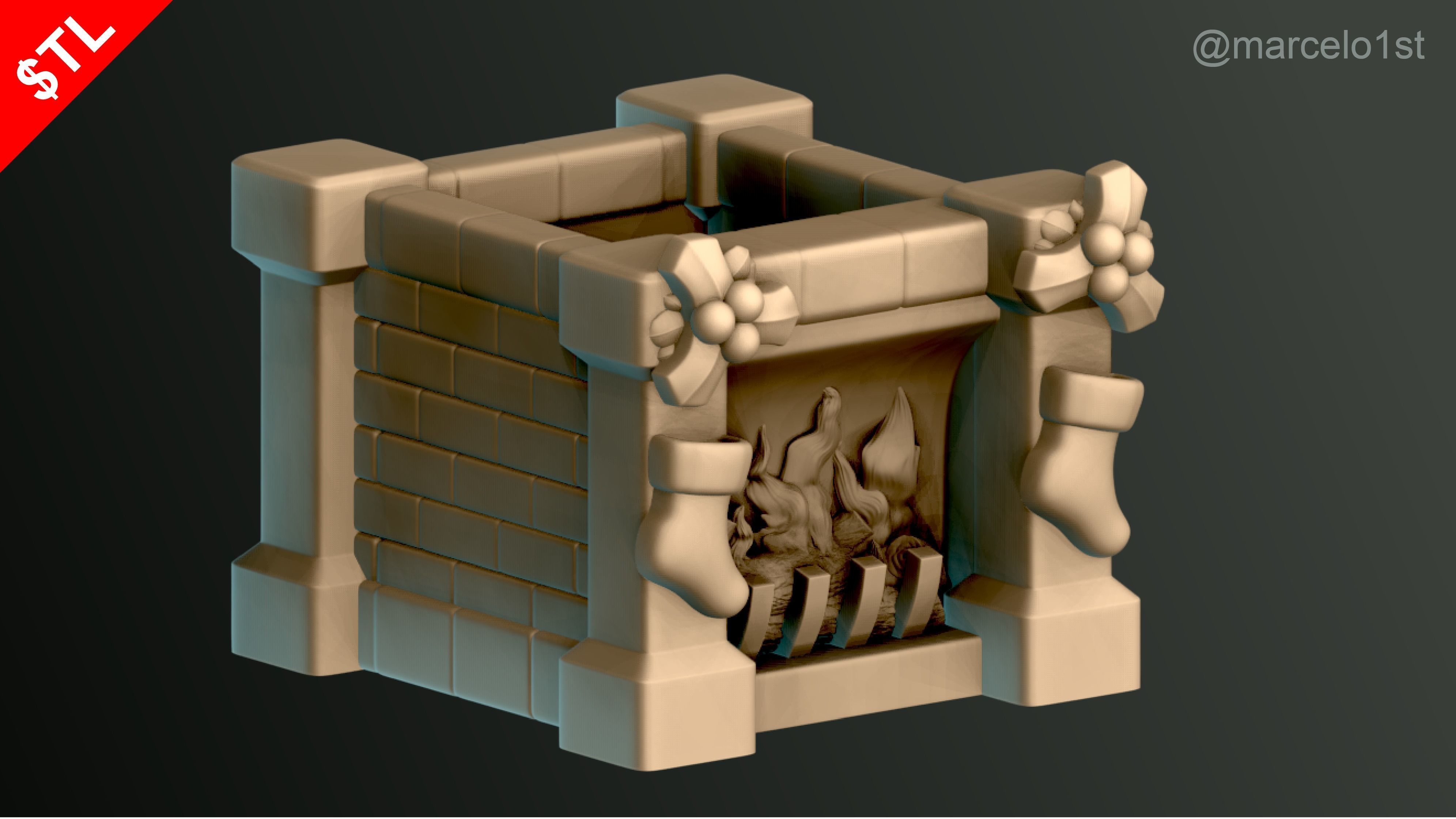 TRINKET BOX CHRISTMAS DECORATION 3D print model_8