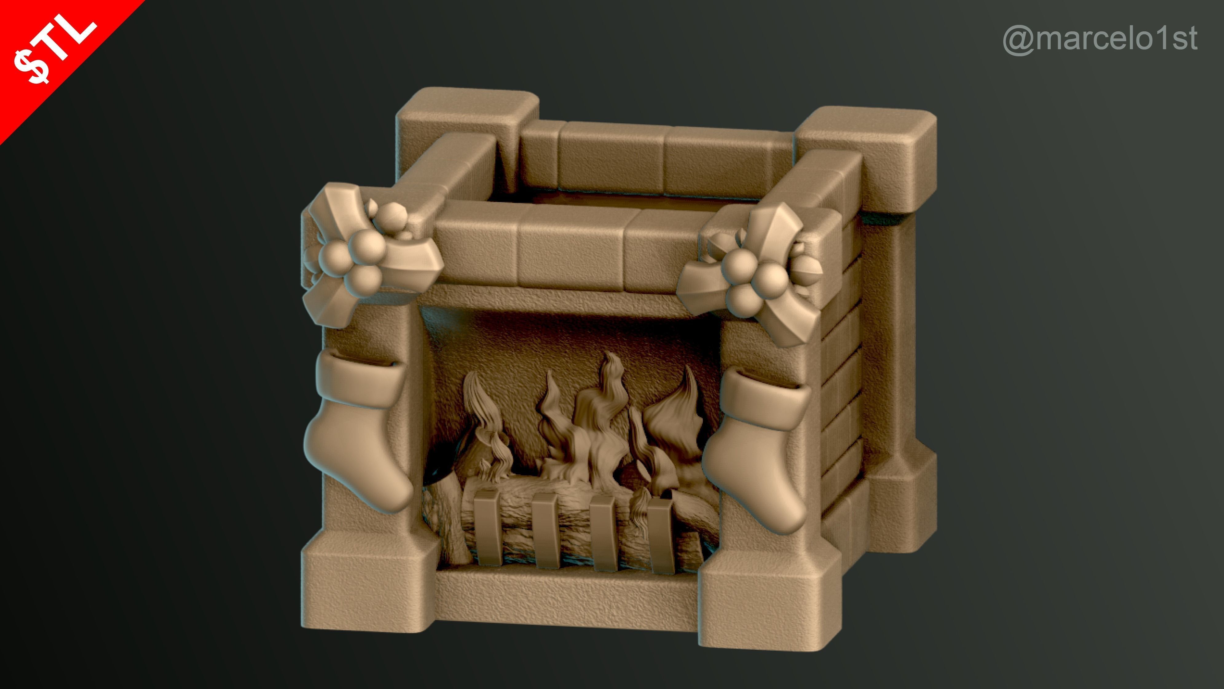 TRINKET BOX CHRISTMAS DECORATION 3D print model_21