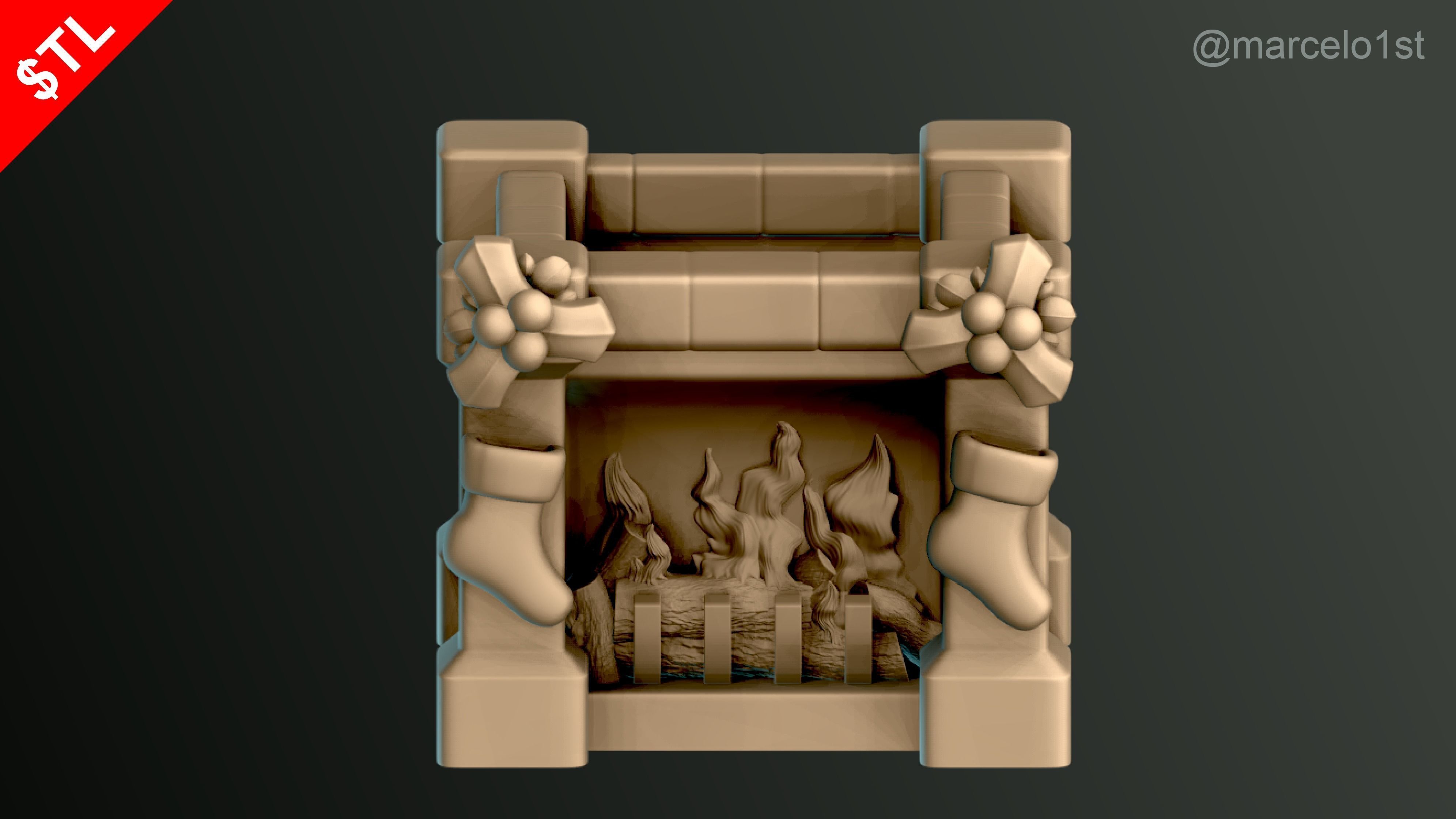 TRINKET BOX CHRISTMAS DECORATION 3D print model_4