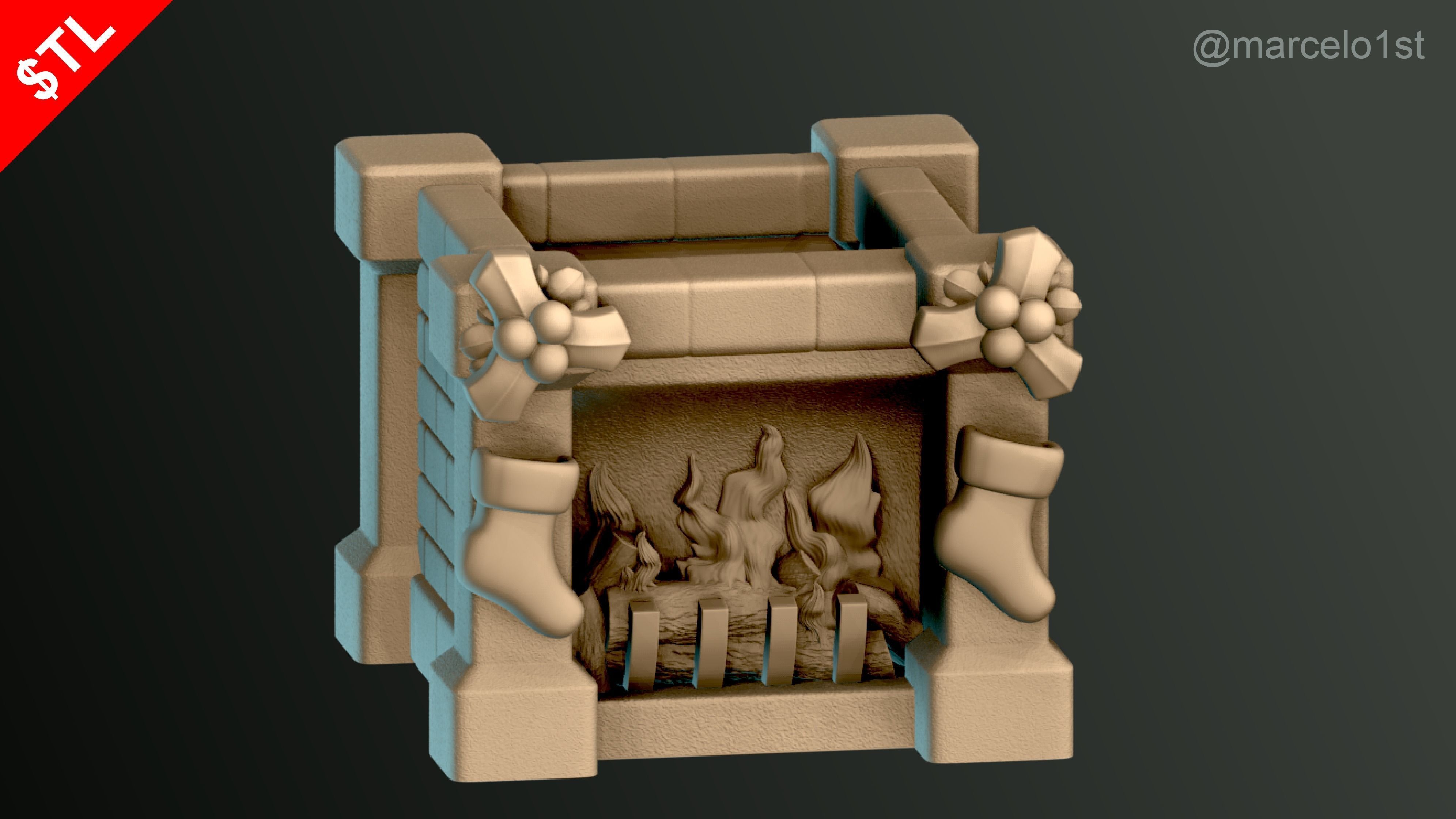 TRINKET BOX CHRISTMAS DECORATION 3D print model_5