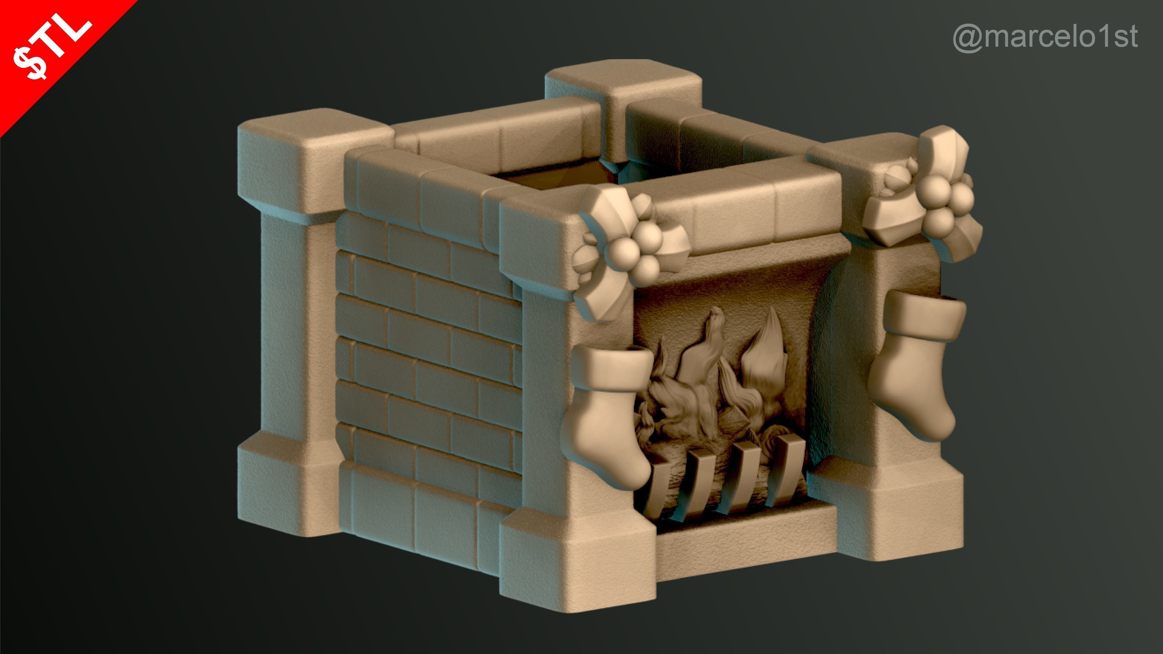 TRINKET BOX CHRISTMAS DECORATION 3D print model_7