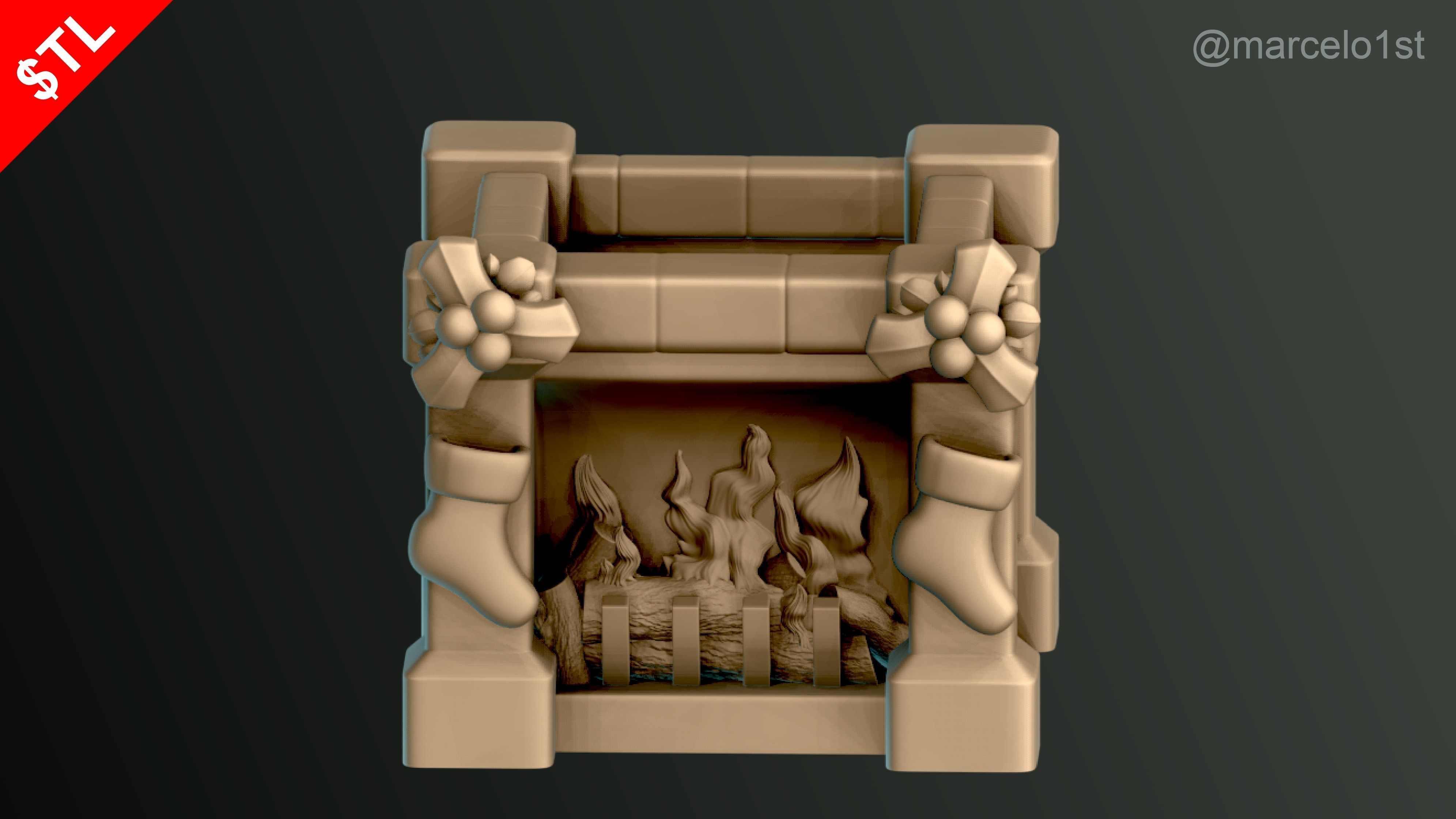 TRINKET BOX CHRISTMAS DECORATION 3D print model_24