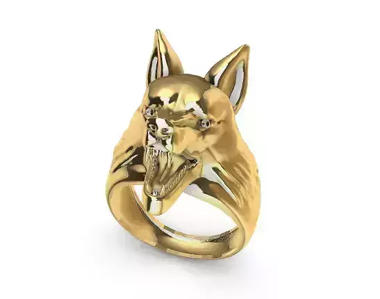 Anillo de Lobo Wolf Ring SM