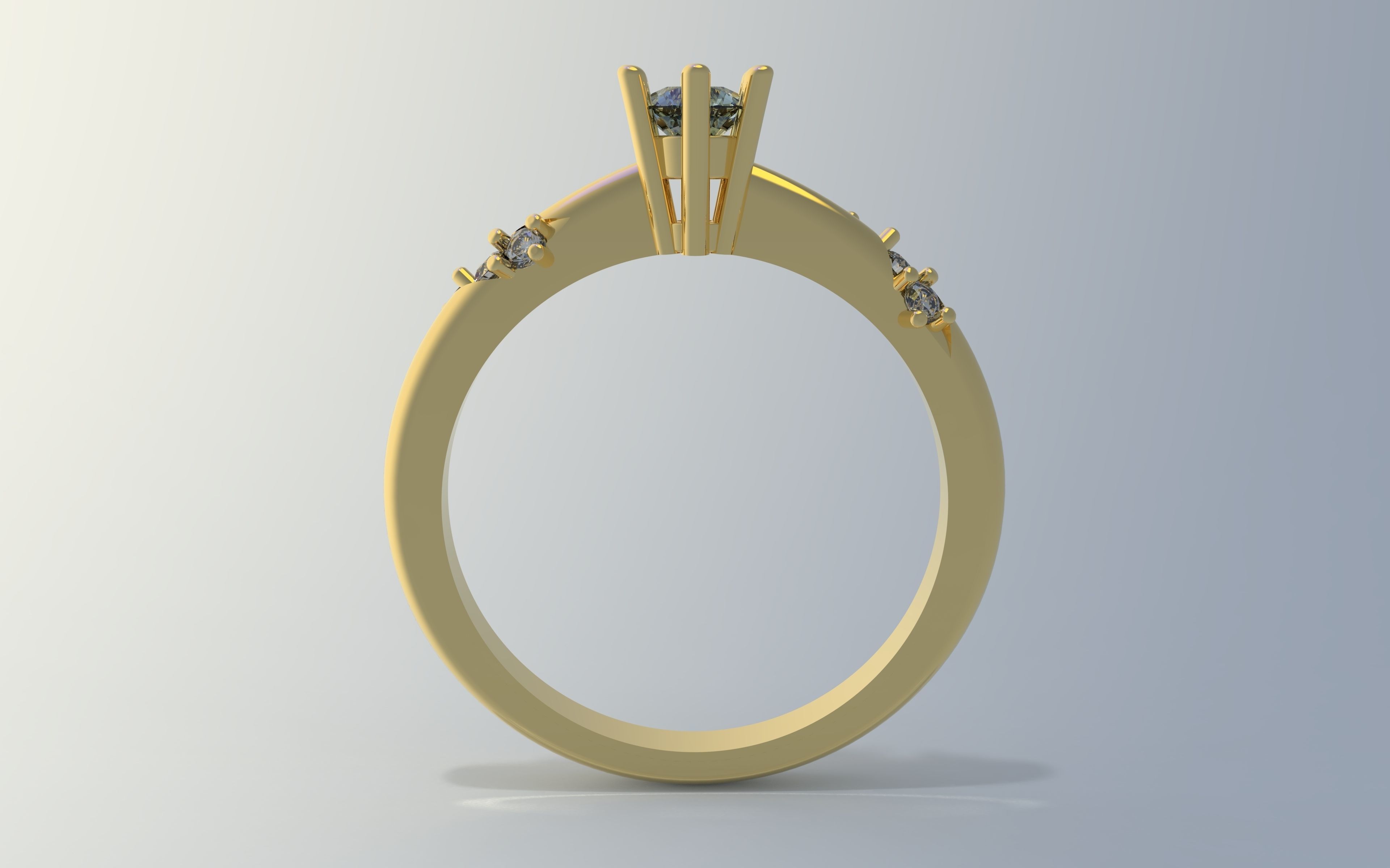 RING 05 3D print model_2