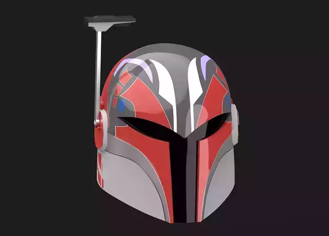 Sabine Wren Helmet - 3D Print Files - Ahsoka 3D print model