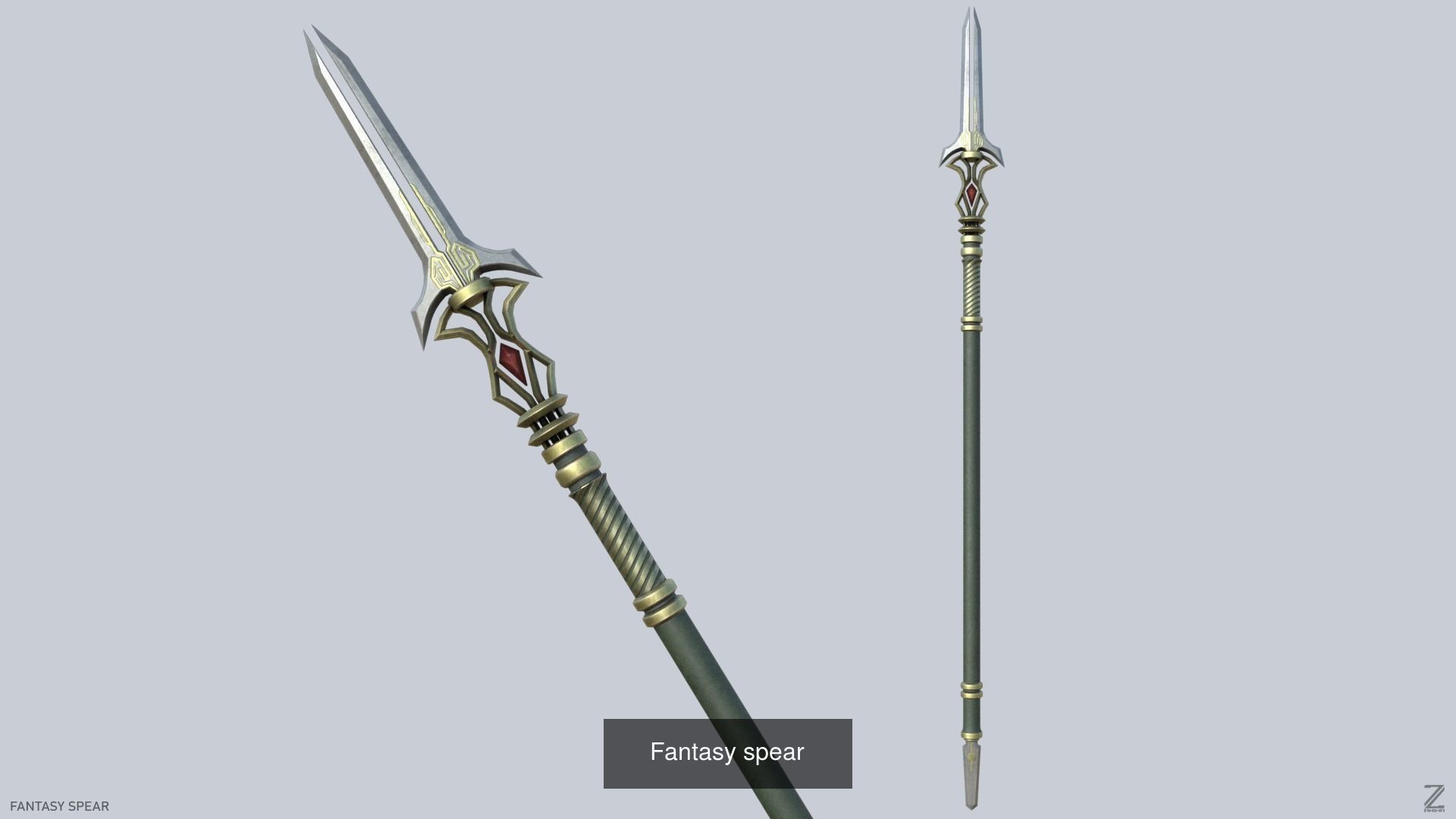 Fantasy spear collection _4