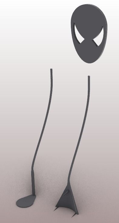 Spiderman Candle Gadget 3D print model_1