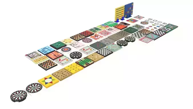 Board Games Lego Tiles Set