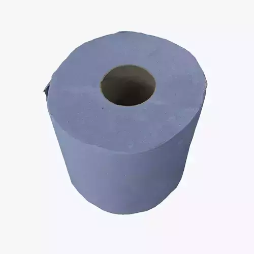 Toilet Paper  Low-poly 3D model