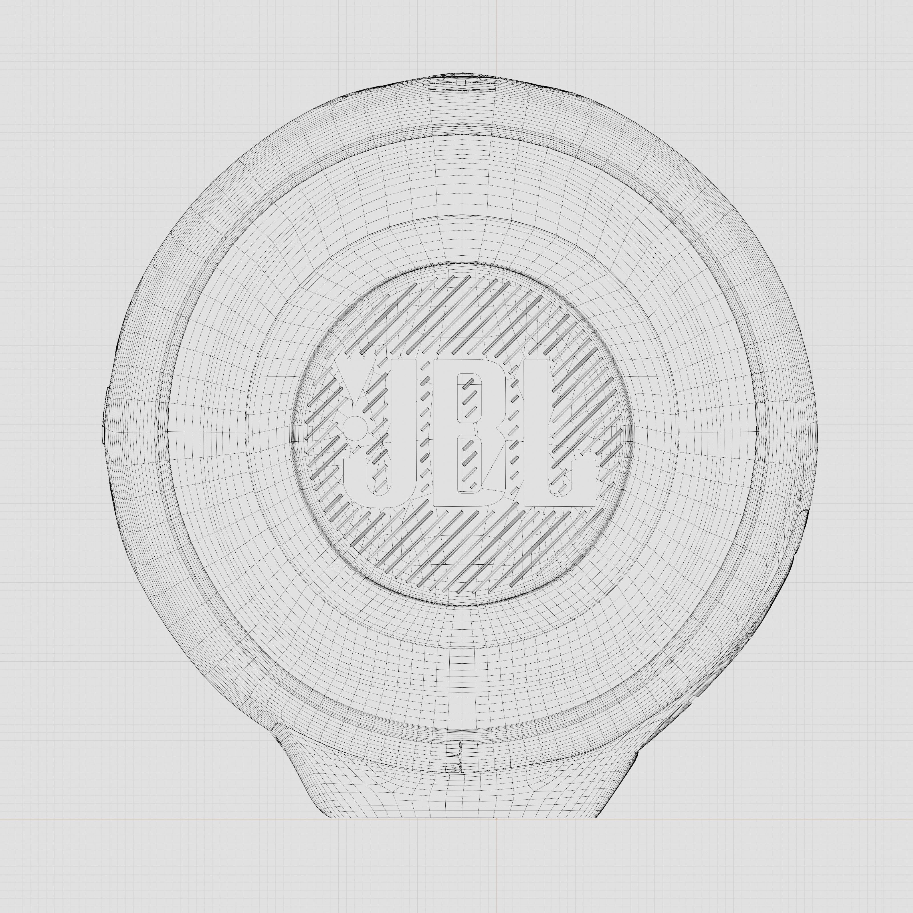 JBL Charge 4 Low-poly 3D model_12