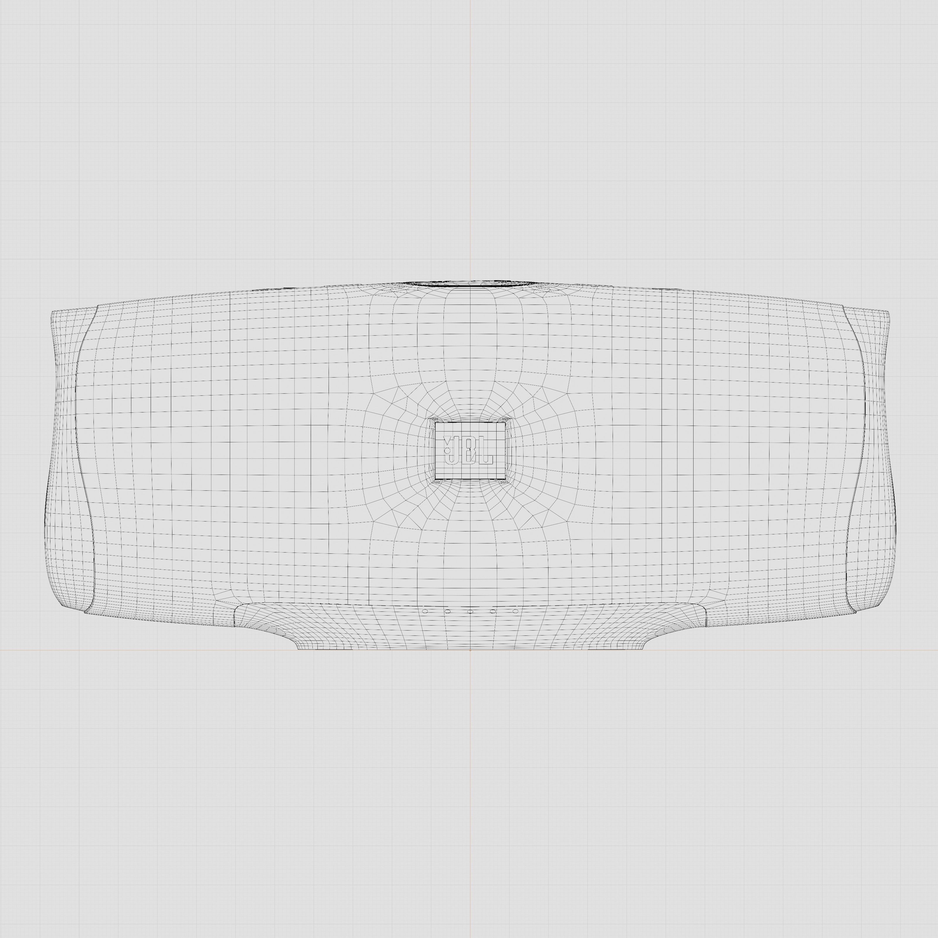 JBL Charge 4 Low-poly 3D model_8