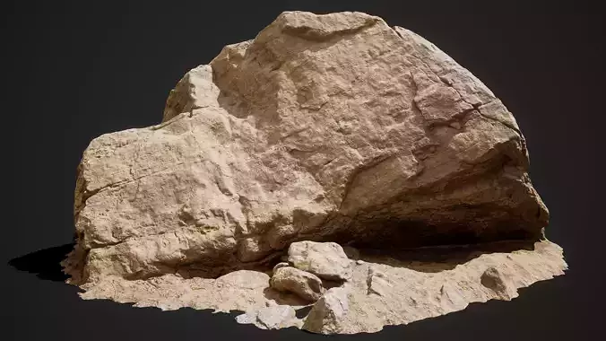 Medium Coastal Boulder 01