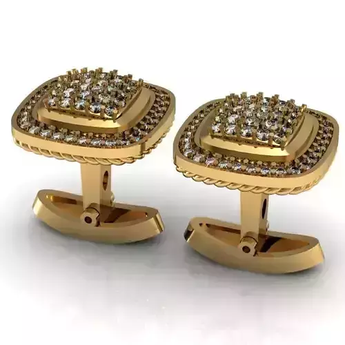 daimond cufflinks