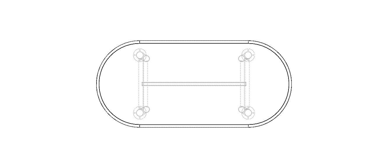 Oval Dining Table 3D model_19