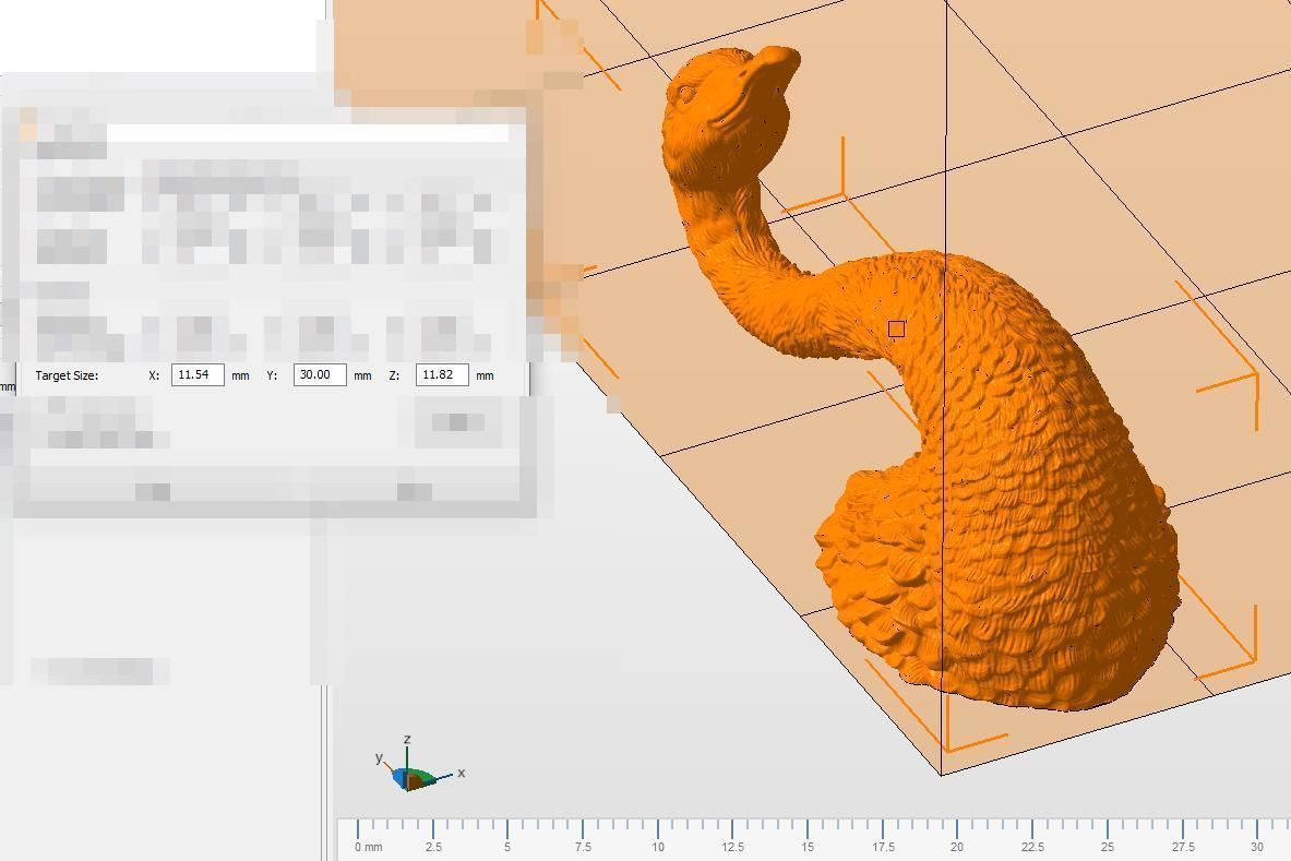 Black swan 3D print model_19