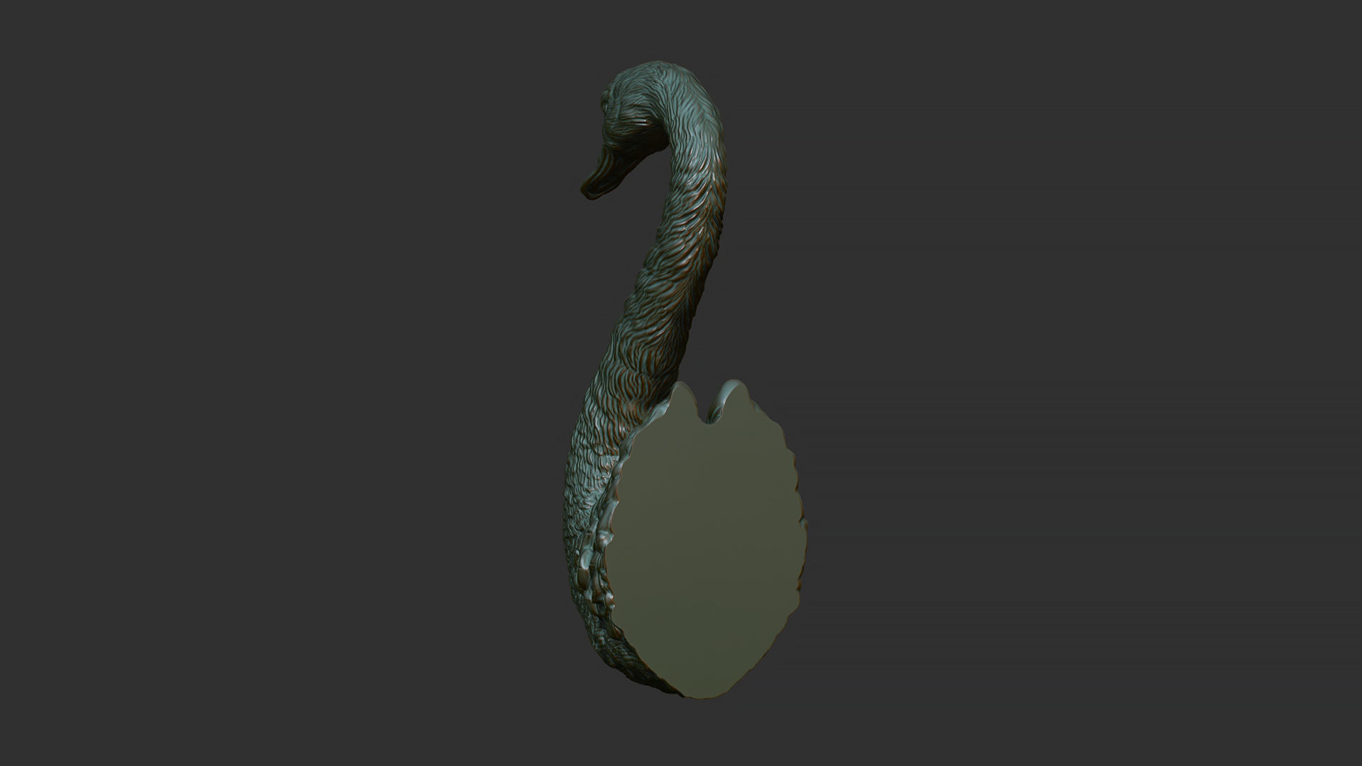 Black swan 3D print model_5