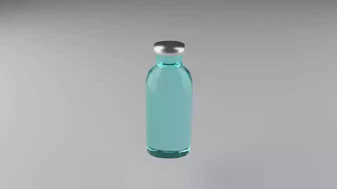 glass bottle